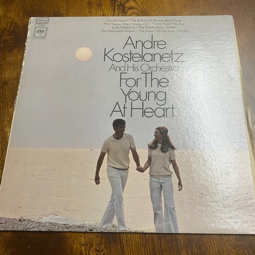 Andre Kostelanetz And His Orchestra For The Young At Heart Vinyl Record LP